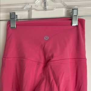 Lululemon Athletica Vibrant Pink Leggings